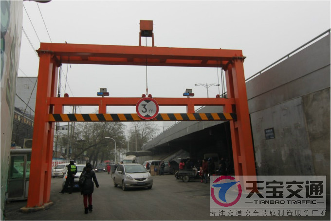 杨浦公路限高架杆生产厂家|道路限高架标杆加工厂家